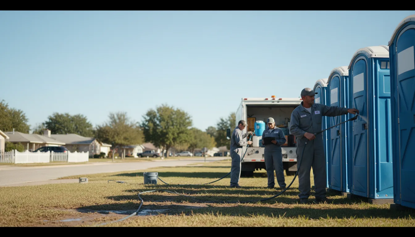 Long-Term Portable Toilet Rental in Morrison, IL near me